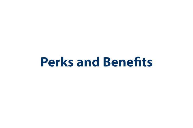 Perks and benefits