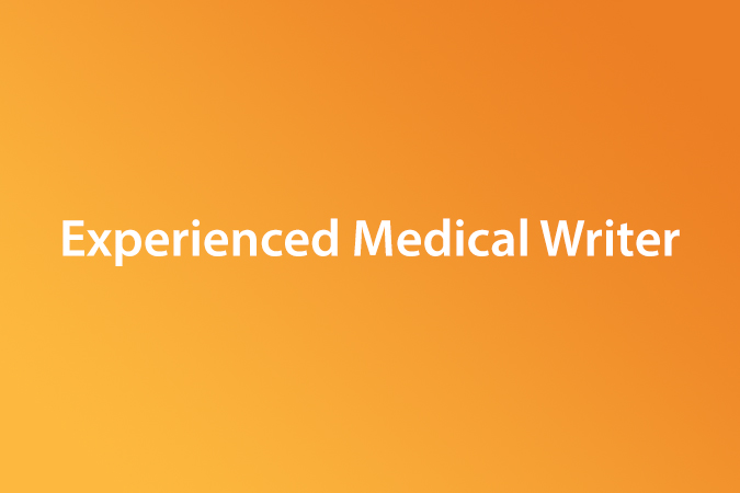 Experienced Medical Writer