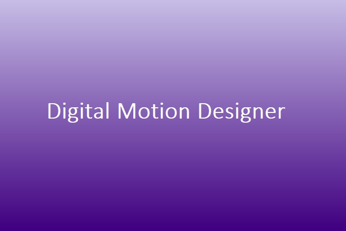 Digital Motion Designer